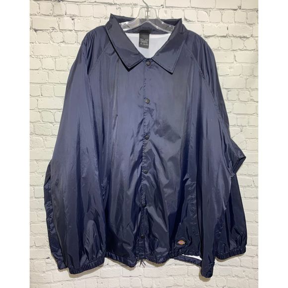 Dickies Men's Snap-Front Nylon Jacket - Picture 1 of 4